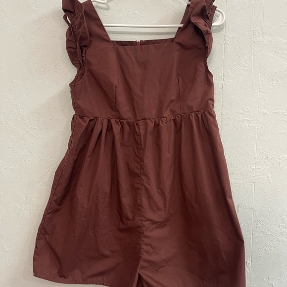 SHEIN Pants - Shein - Brown Romper